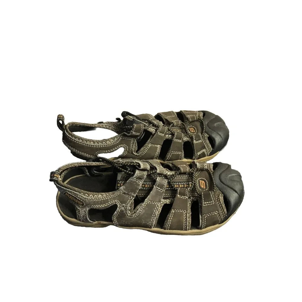 Skechers - Youth - Size 2 - Journey Migrate Sandals - Water Shoes - Boys - Brown